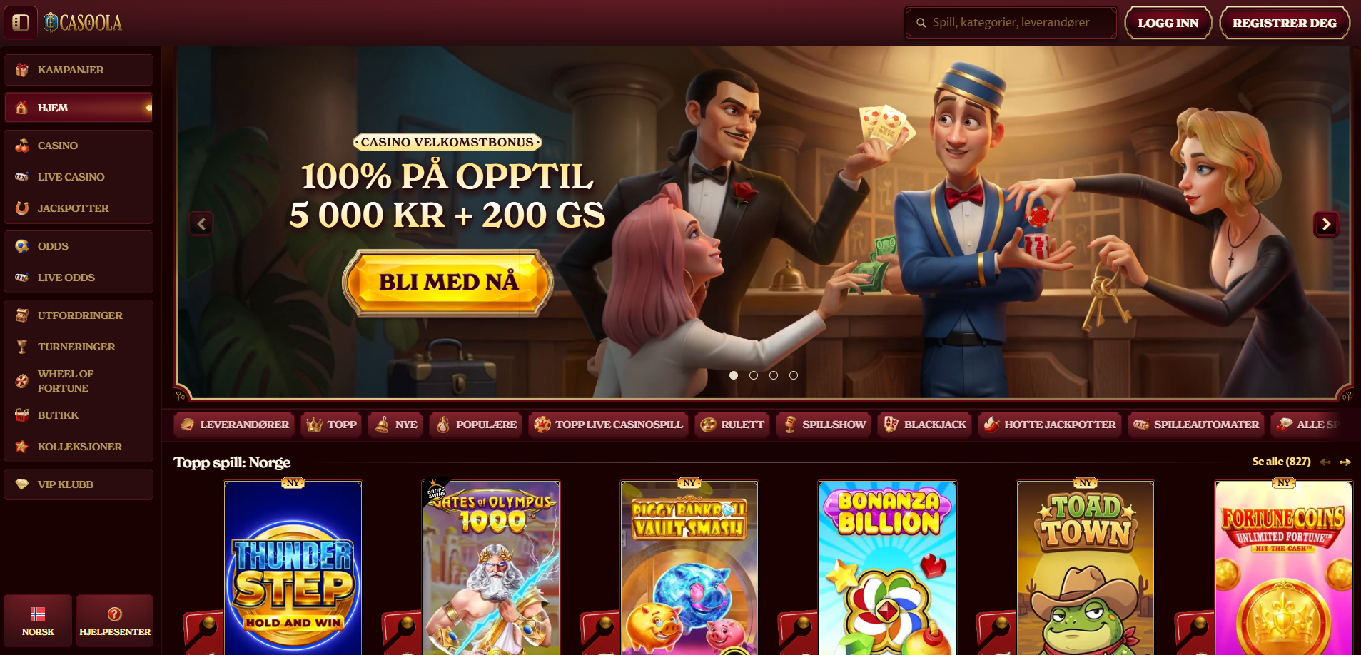 Passer best for: spillere som prioriterer spillutvalg over regulatorisk beskyttelse.